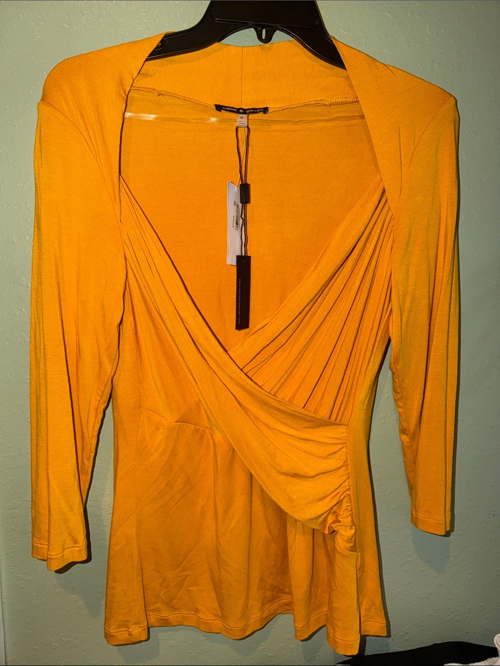 Cable & Gable 3/4 Sleeve Top NWT $48